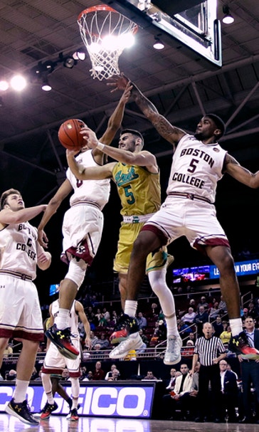 No. 25 Notre Dame rallies for 84-76 win over BC (Feb 14, 2017)